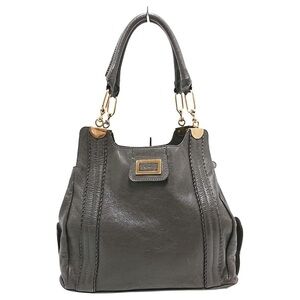 Chloe Brown Small Tote Bag with Dust Bag